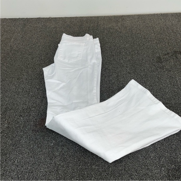 White Flared Pants - Picture 2 of 3